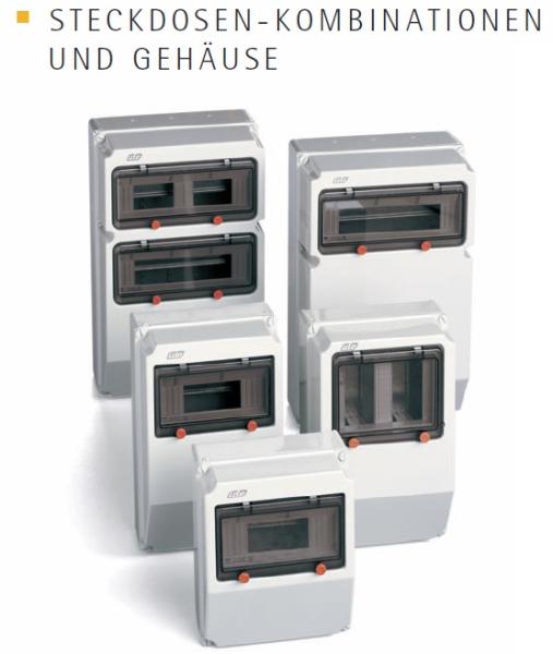 IP67 Wandverteiler Steckdosenverteiler Leergehäuse